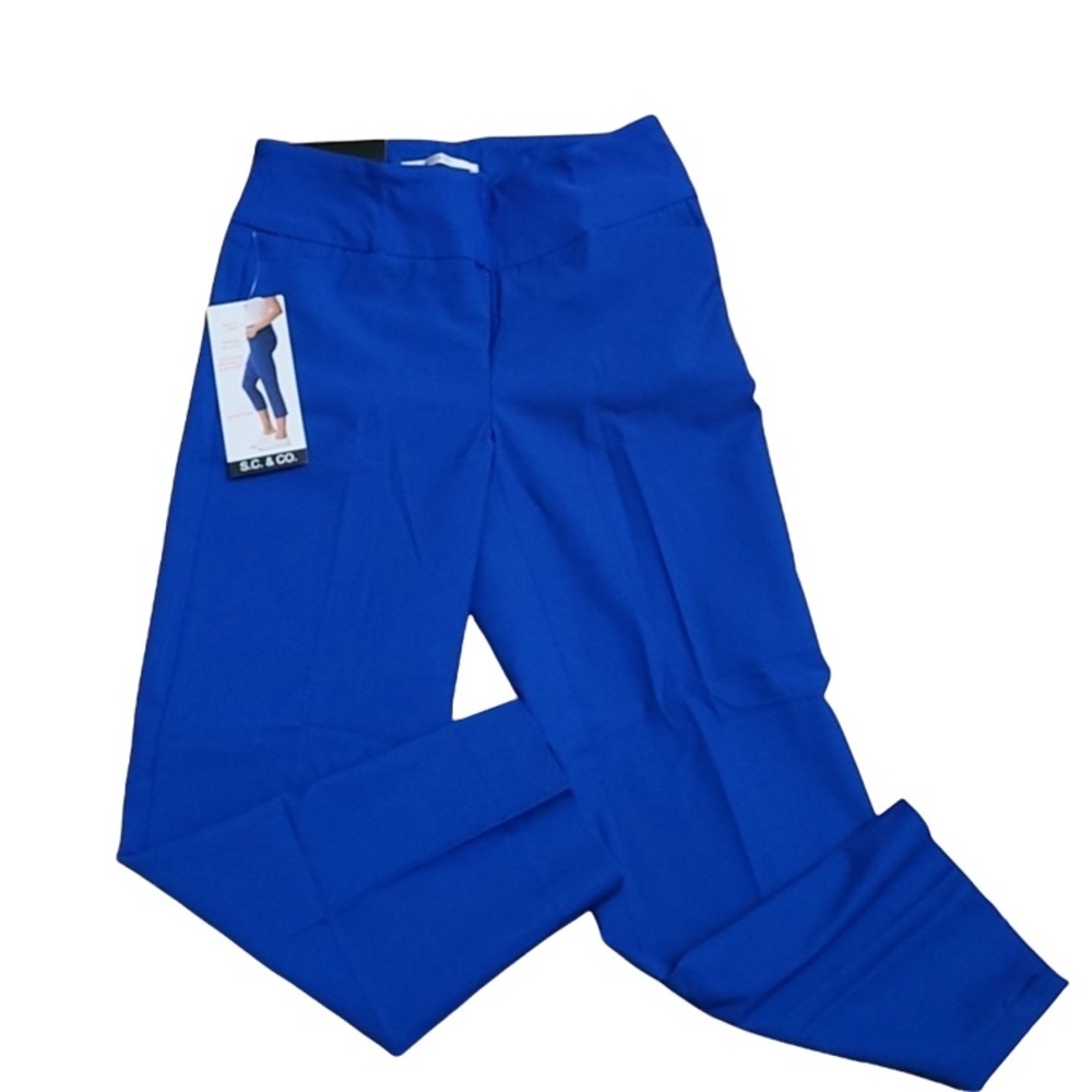 Nwt SC & CO pull on stretch capri dress pants